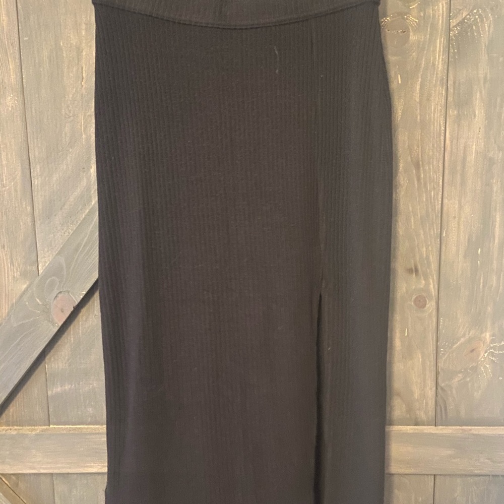 A&F midi skirt